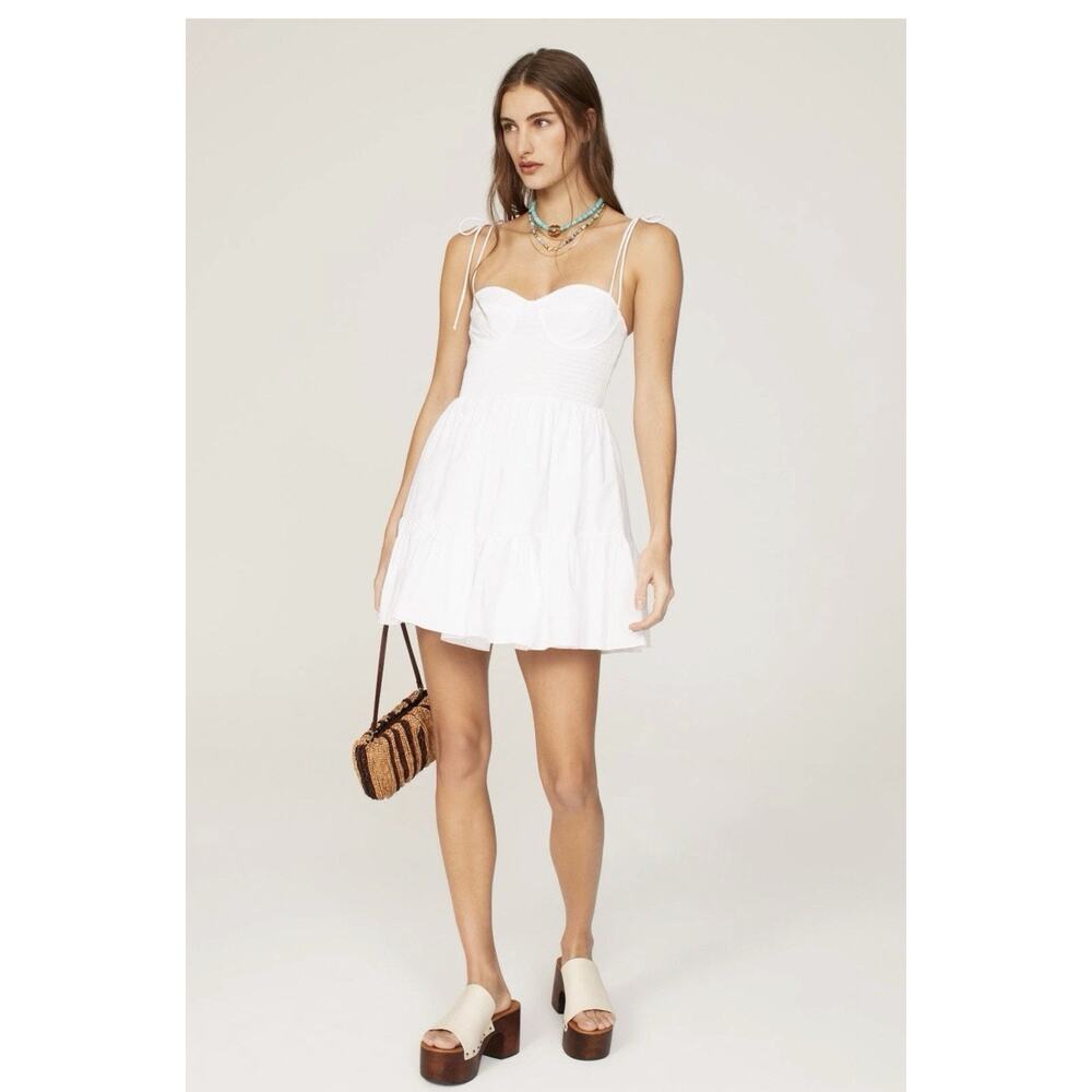 Staud Mini Landry Dress Size M with Stains